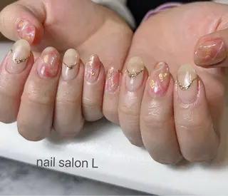 ネイル 吉川市 ネイルサロンLのネイルデザイン