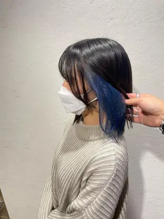 ミディアム カラー 🔥髪質改善特化🔥 RYUSEIのヘアスタイル