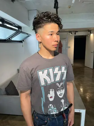 ショート メンズケアブリーチ 特化🔥村田のヘアスタイル