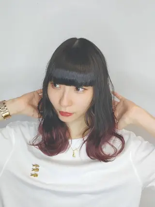 ミディアム ハネエクステ表参道/ 羽エクステSpicaのヘアスタイル