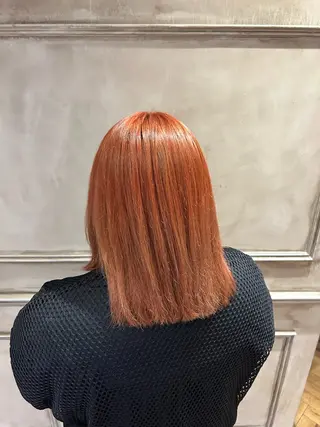 セミロング カラー Lilly所属・成田 智彩のヘアスタイル