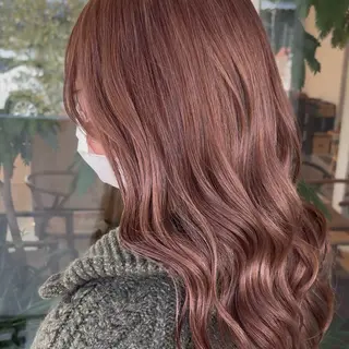 ロング カラー GISELA サリナのヘアスタイル