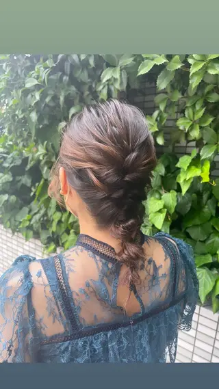 セミロング ヘアアレンジ IMARI /のヘアスタイル