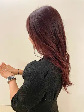 ロング カラー 💖ASUKA 💜/透明感カラーのヘアスタイル