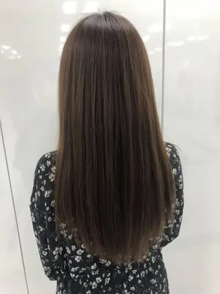 ロング air-AZABU所属・かわて きらたのヘアスタイル