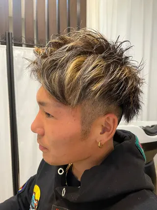 メンズ 水野 雄介のヘアスタイル