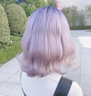 ショート カラー ヘアアレンジ 🩰nanaka 🩰のヘアスタイル