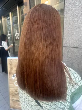 ロング カラー 髪質改善　縮毛矯正 Ryuki🦮のヘアスタイル