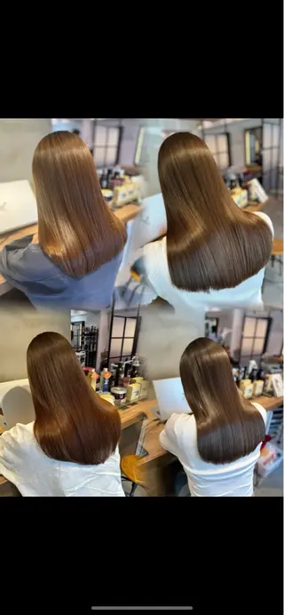 セミロング カラー ［パサつき改善］＊ 髪質改善ケアサロン＊のヘアスタイル