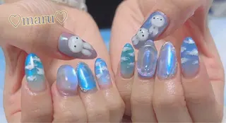 ネイル まるみ ♡のネイルデザイン