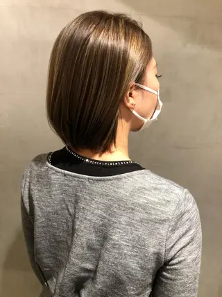 ショート カラー 大西 直人のヘアスタイル