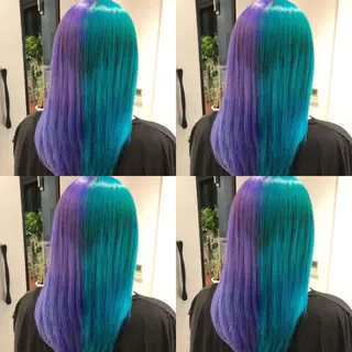 ミディアム カラー JILBLAN京都 ショート/ハイライトのヘアスタイル