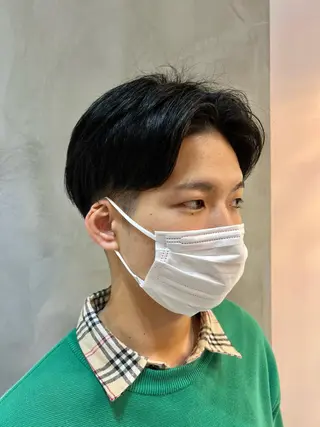 メンズ レイヤー/透明感 🍃鈴木裕介のヘアスタイル