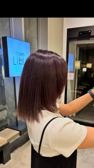 ミディアム com’sLibli 澤井凜のヘアスタイル