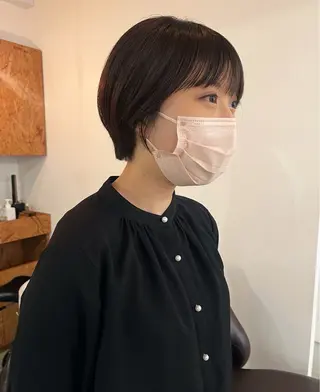 ショート 暖色・パーマ 🌼クニトウメイのヘアスタイル