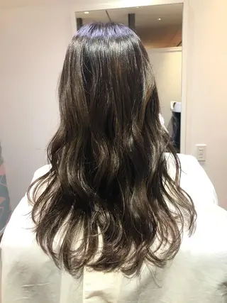 ロング コトネ🫧 韓国風レイヤーカットのヘアスタイル