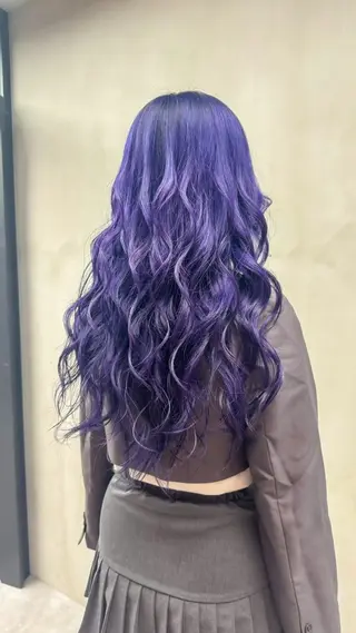 カラー 小田 晃瑛のヘアスタイル