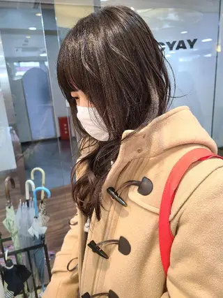 ロング GO TODAYシェアサロン岡山店所属・🎗️髪質改善・美髪 艶髪🥇小西邦生のヘアスタイル