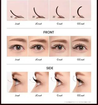 マツエク・マツパ 古橋 綾華のマツエク・マツパデザイン