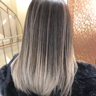 ミディアム カラー JILBLAN京都 ショート/ハイライトのヘアスタイル