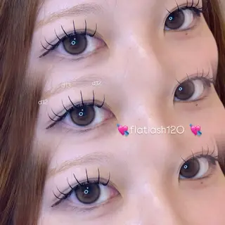 マツエク・マツパ Mell Yuuna ♡パリエク /束感のマツエク・マツパデザイン