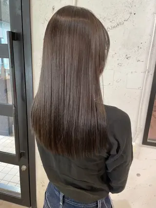 セミロング カラー 💫タンバルモリ・ 韓国ボブ💫小川愛誠のヘアスタイル