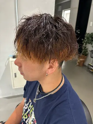 パーマ メンズ caly(キャリー)所属・平野 里奈のヘアスタイル