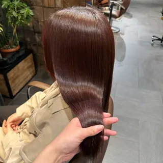 ロング 松木 花鈴のヘアスタイル