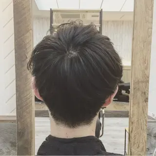 メンズ 前髪顔周り✂️店長 ❤️アマミヤ❤️のヘアスタイル