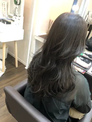 ロング 美髪髪質改善✨ 店長 天城由香のヘアスタイル