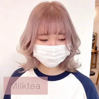 ショート little salt 渋谷店所属・akina*ブリーチ ♡トレンドヘアのヘアスタイル
