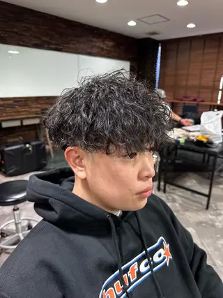 ショート パーマ メンズ growth天神店【グロウ】所属・growth MIKIYAのヘアスタイル