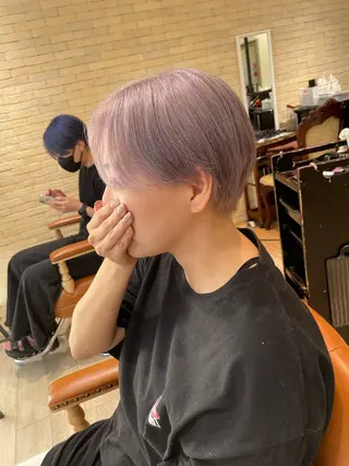 ショート 亀川蓮 Agu hairのヘアスタイル