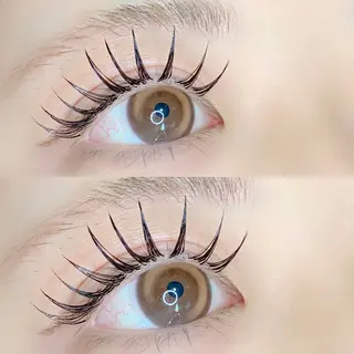 マツエク・マツパ MINAMIDE🦋 根元上げ➕束感👀✨のマツエク・マツパデザイン