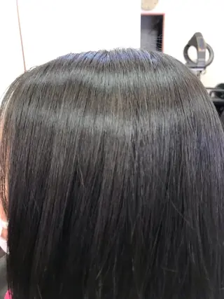ミディアム パーマ 桧山 真のヘアスタイル