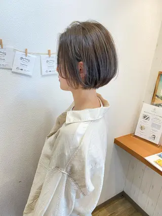 ショート ショート、ボブ シマダマサトのヘアスタイル