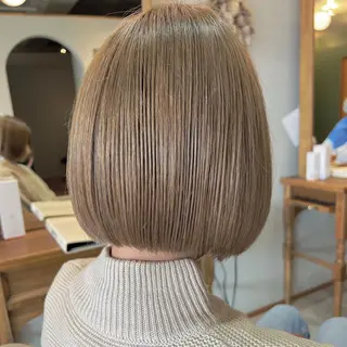 ショート ぱつボブ/ ショート/YUKIのヘアスタイル