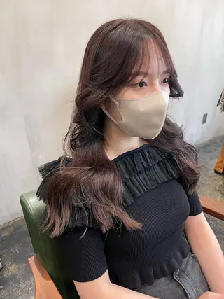 ロング 韓国 / 中国ヘア 🦋Noniのヘアスタイル