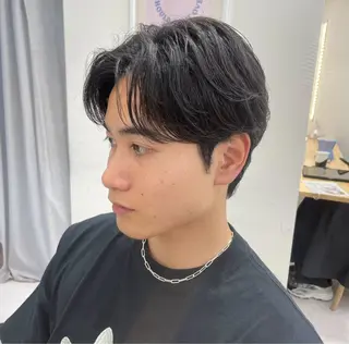 メンズ メンズカット・ パーマhanaのヘアスタイル