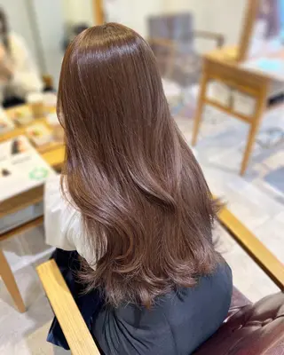 ロング カラー 韓国ヘア×髪質改善 /yoshikaのヘアスタイル