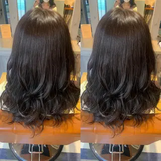 ロング カラー 韓国🇰🇷 ✂︎hair 内田愛のヘアスタイル