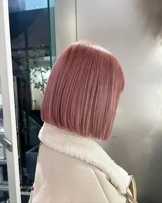 ショート カラー インナーカラー/天神 ブリーチ/吉田のヘアスタイル