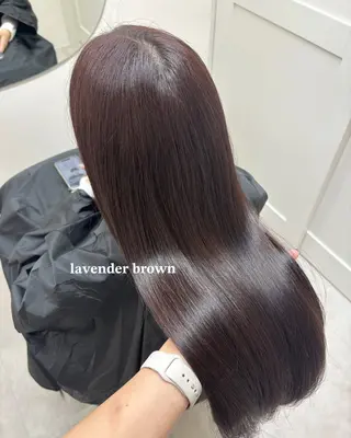 ロング カラー 広島/わかな/ヘア セット/オリーブのヘアスタイル