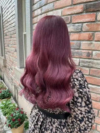 ロング カラー 髪質改善　縮毛矯正 Ryuki🦮のヘアスタイル