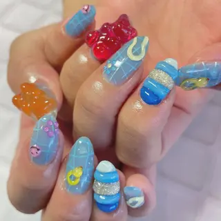 ネイル DeI'm所属・🦕Tsudaka Moe🦕のネイルデザイン