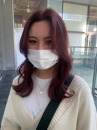 カラー 🎀韓国/髪質改善 長野美和🎀のヘアスタイル