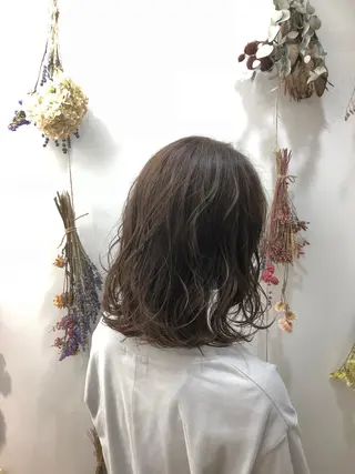 カラー 東梅田エリアカラー ヘアセットNo. 1のヘアスタイル