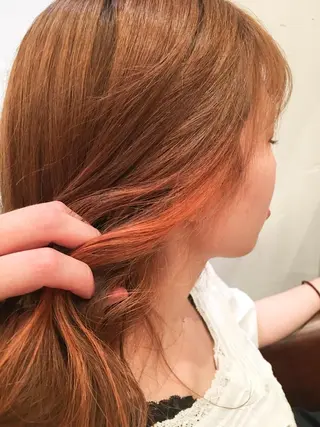 セミロング シノハラ ガクト ショート/白髪ぼかしのヘアスタイル