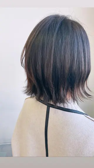 ショート 大森 有紗のヘアスタイル