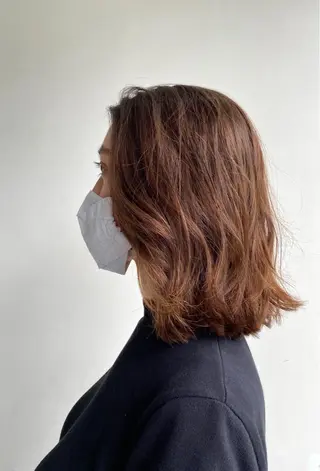 ミディアム les baladins du miroir所属・🍃YURI 🍃のヘアスタイル